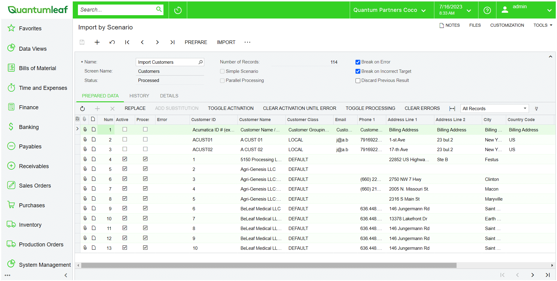 Migrate Legacy Data